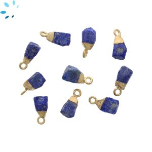 Lapis Rough Shape 8x5 - 9x6 Mm Electroplated 