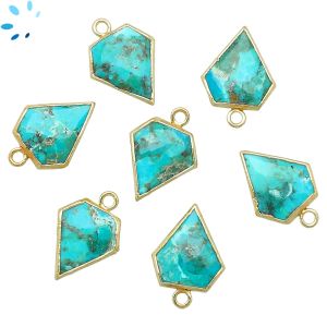 Turquoise Diamond Shape 14x12mm 