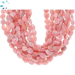 Rhodochrosite Faceted Rondelle Large Hole Size Beads 4 mm - 1 mm