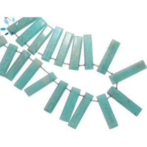 Amazonite Faceted Rectangle (SD) 6x27mm-6x29mm