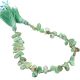 Variscite Faceted Pear Beads 7x5 MM