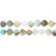 Peruvian Opal Smooth Heart Beads 10x10 - 11x11Mm