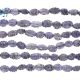 Iolite Carved Oval Shape Beads- 8x6 -11x8 Mm