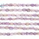 Ametrine Faceted Oval Beads  8x6 - 10x6MM 