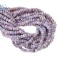 Opal Faceted Button Beads  3.5 - 4.0 MM 