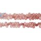 Strawberry Quartz  Drop Shape Faceted Beads 7x5 - 8x5mm 