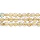 Citrine Coin Shape Faceted Beads 9.0 - 9.5MM 