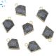 Black Sunstone Diamond Shape 14x12mm 