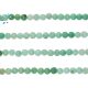 Chrysoprase Faceted Round  Beads  6.0Mm