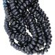 Mystic Coated Black Spinel Faceted Rondelle  Beads  6 - 7Mm