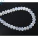 Rainbow Moonstone Faceted Oval Center Drill Beads 9x7 mm  