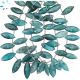 Blue Kyanite Faceted Marquise Beads 14x6 -18x8 mm