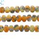 Bumblebee Jasper Faceted Flat Connector Nuggets 14x11 - 15x12 mm 