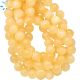 Calcite Yellow Jasper Smooth Round Beads 10 mm