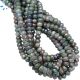 Mystic Coated Jasper Faceted Rondelle Beads 8mm