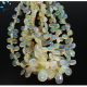 Ethiopian Opal Faceted Pear Beads 7x4.5 - 14x9 mm