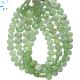 Green Kyanite Faceted Coin Drill Nuggets Beads 8x6 - 9x7 mm