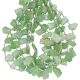 Green Kyanite Faceted Top Drill Slice Beads 9x7 - 12x8 mm