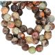 Opalite Jasper Faceted Round Beads 10mm