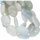 Aquamarine Oval Smooth Oval Beads 25x18mm 