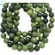 Natural Green Nephrite  Jade Smooth Round Beads 8mm   
