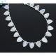 Rainbow Moonstone Shield Shape Beads 10x8 - 11x9mm 