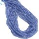 Tanzanite Faceted Button Beads 3.5 - 4 mm