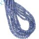 Tanzanite Smooth Rondelle Beads 4 - 6 mm