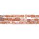 Sunstone Smooth Rectangle Beads 6x8 - 7x7Mm