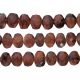 Red Tiger Eye Faceted Coin Drill Nuggets 14x11MM