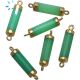 Chrysoprase Chalcedony Faceted Barrel Connector 5x18-5.5x20mm Set Of 4
