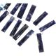 Sodalite Faceted Rectangle (SD) 7x23mm-8x33mm