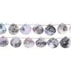 Dendrite Opal Faceted Heart Beads 13x13 - 14x14mm