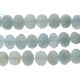 Aquamarine Faceted Coin Drill Nuggets 14x10 - 15x11 Mm