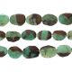 Chrysoprase Max Faceted Flat Connector  Nugget 15x11MM 