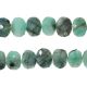 Emerald Faceted Coin Drill  Nuggets 14x12 - 15x12Mm