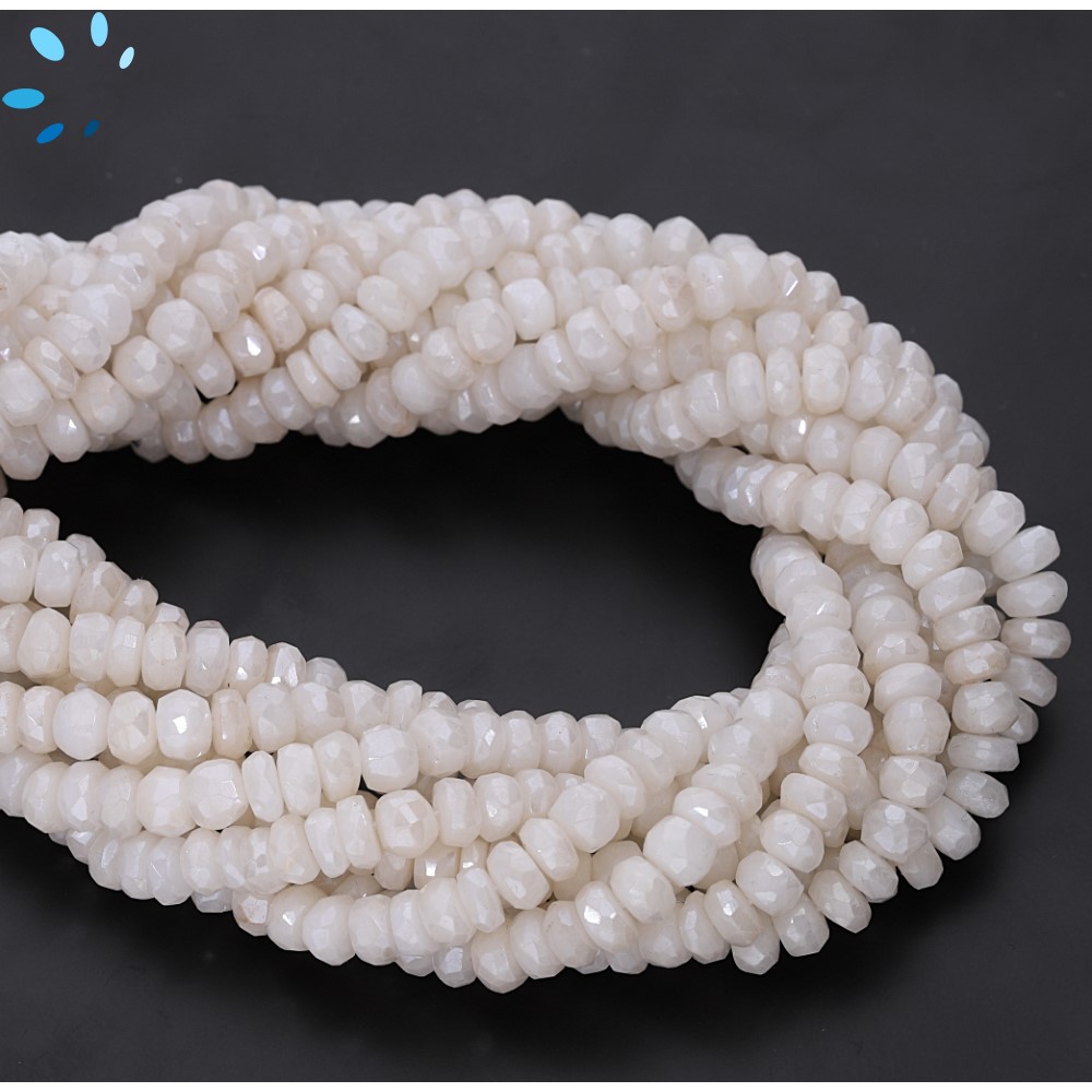 White Milky Quartz Beads